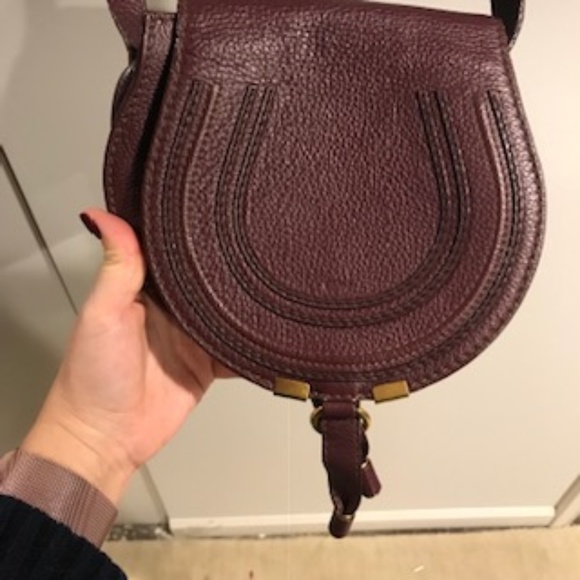chloe marcie burgundy